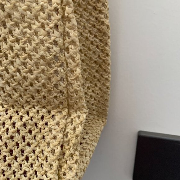 AB Woven Beach Shopper Everyday Large Capacity Tote Bag Handbag - Picture 11 of 13